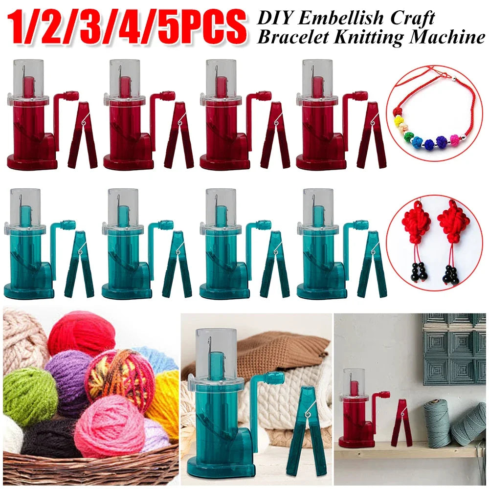 Knitting And Crocheting Machine Spool Knitter