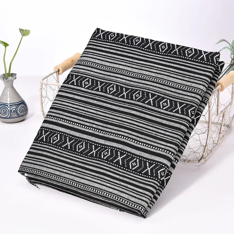 Dyed Ethnic Style Cotton Linen Fabric