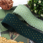 5 Yards Lace Corduroy Ribbons