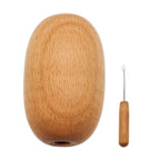 Darning Egg with Sewing Seam Ripper