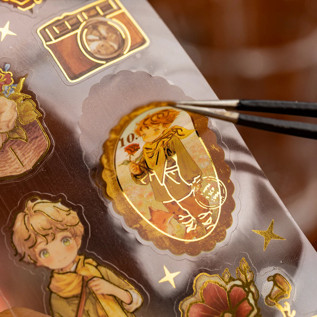 55mm*2m PET Die cut Masking Tape Stickers Retro Cartoon