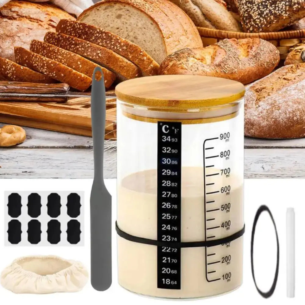 900ml Capacity Sourdough Starter Jar
