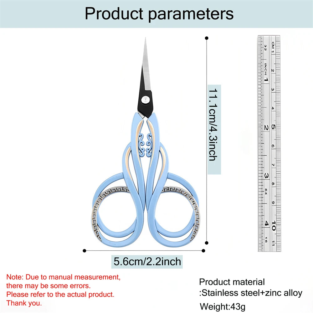 1/3PCS, Retro Sewing Scissors