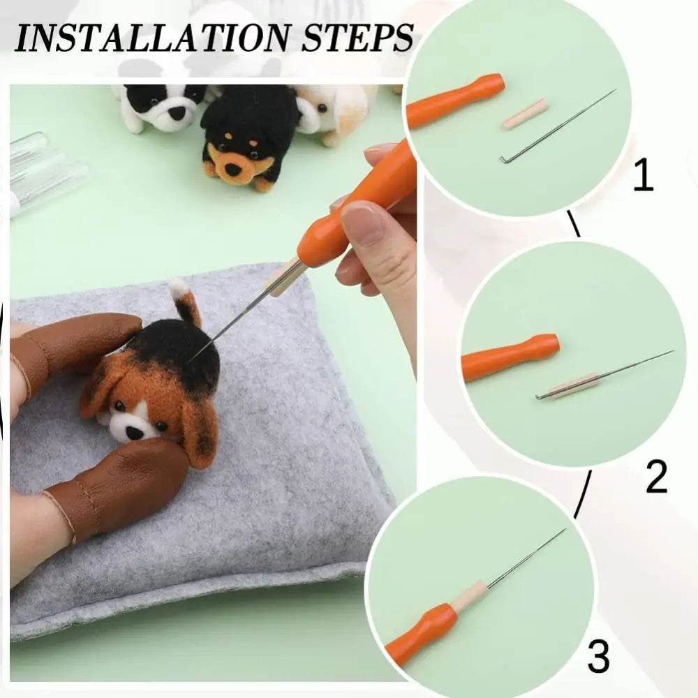 Needlework Needle Felting Kit Animal