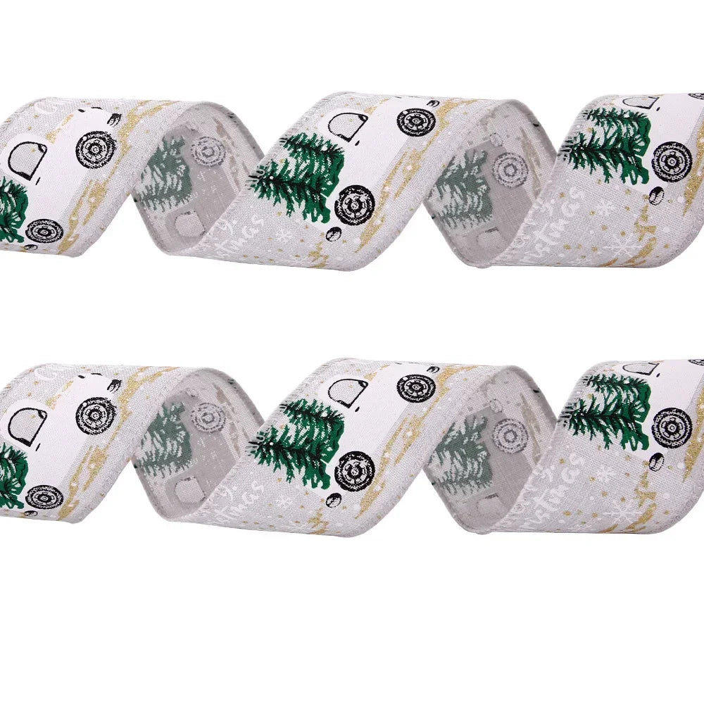 Christmas Cartoon Car Ribbon