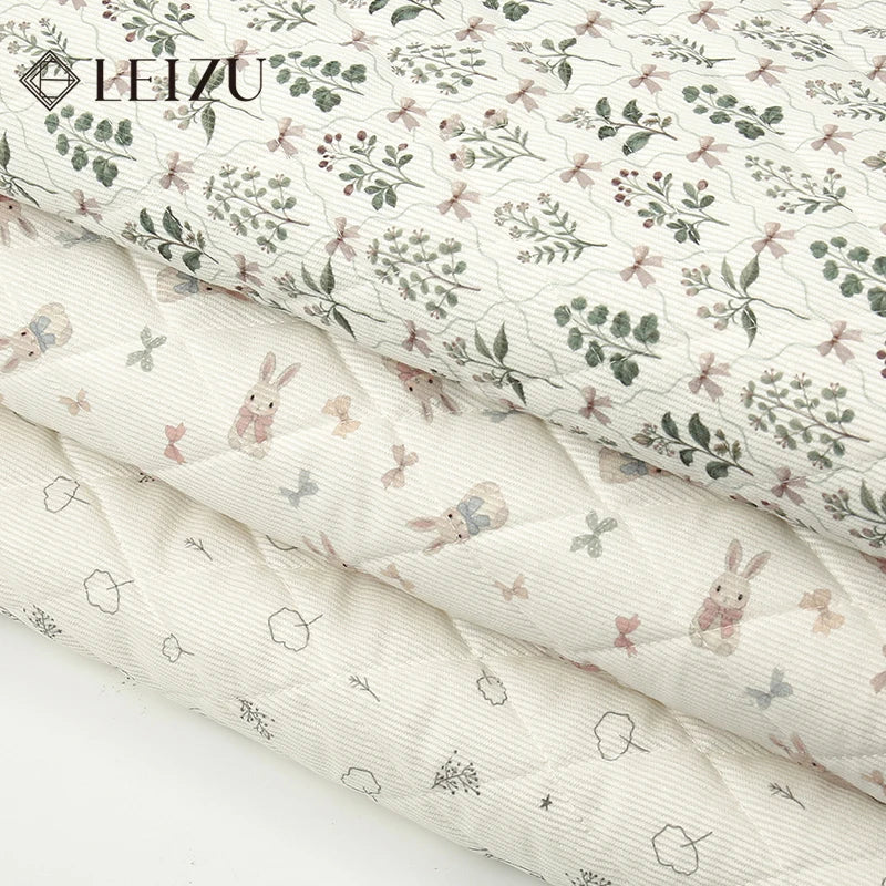 0.5m/1m/2m Quilted Fabric