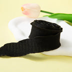 10Yards/Roll Pleated Chiffon Ribbon Wavy Edged