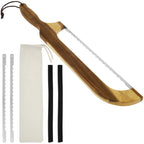 Wooden Bread Bow Knife Bow Bread Knife for Sourdough with Wooden Handle Bread Slicer for Homemade Bread Sourdough Bread Cutter