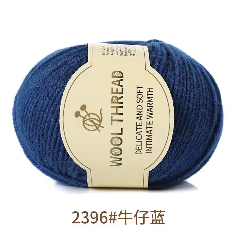 Medium Thick Wool Cashmere Yarn