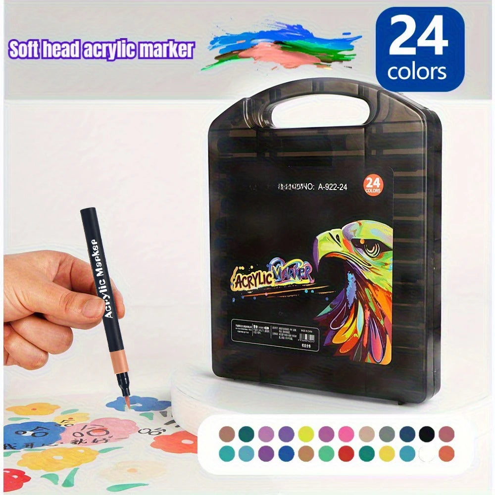 12/24/36/48 Colors Art Acrylic Markers