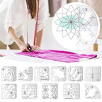 11Pcs Free Motion Quilting Templates Set