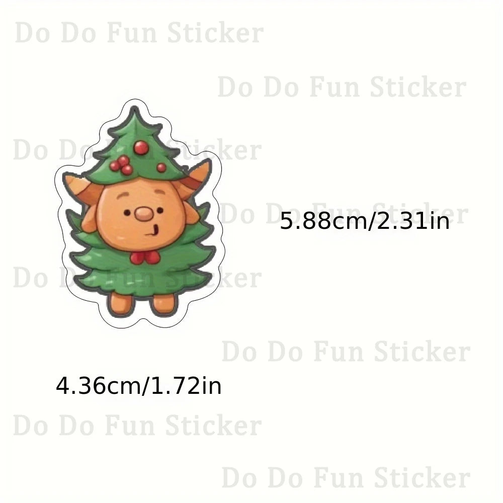 50PCS Christmas Stickers