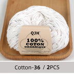 100% Organic Cotton Yarn