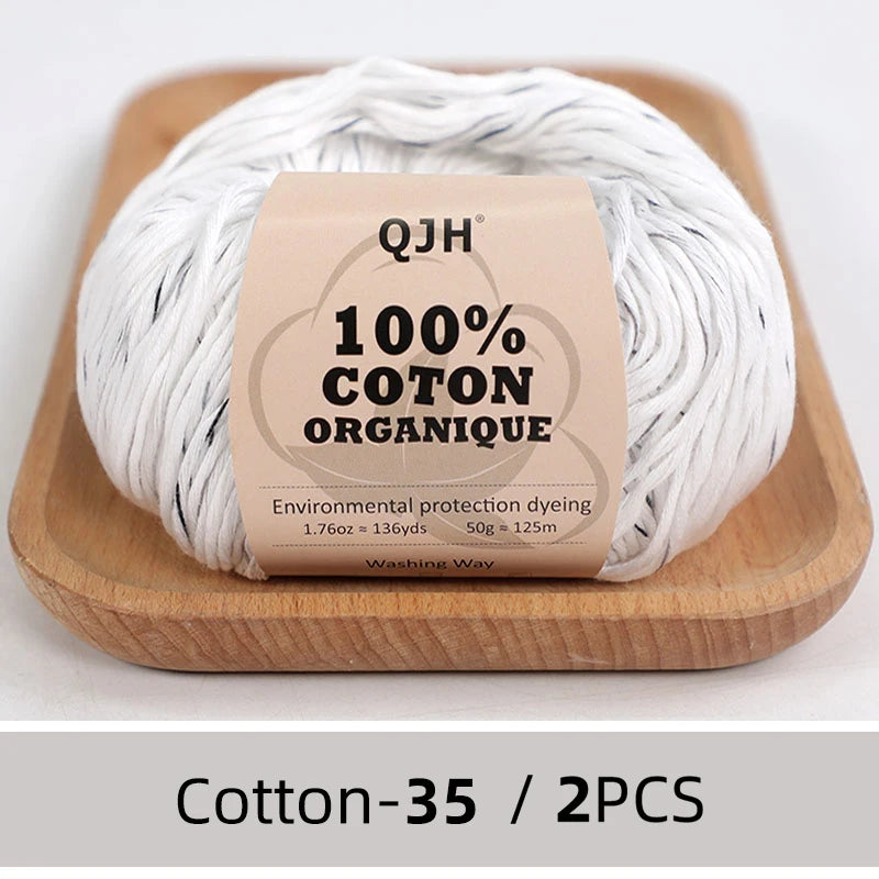 100% Organic Cotton Yarn