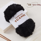 Faux Fur Yarn for Knitting