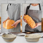 Natural Sourdough Bread Fermentation Basket Set