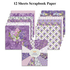 12 Sheet Scrapbook Paper 30x30cm