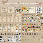 300pcs/pack Cute Stickers Film Paper