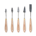 5pcs/set Painting Palette Stainless Steel Art Spatula