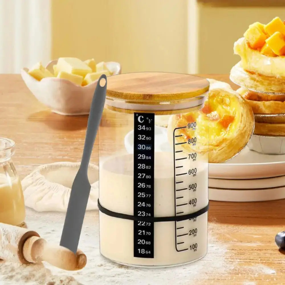 900ml Sourdough Starter Jar 1000ml Fermentation Container