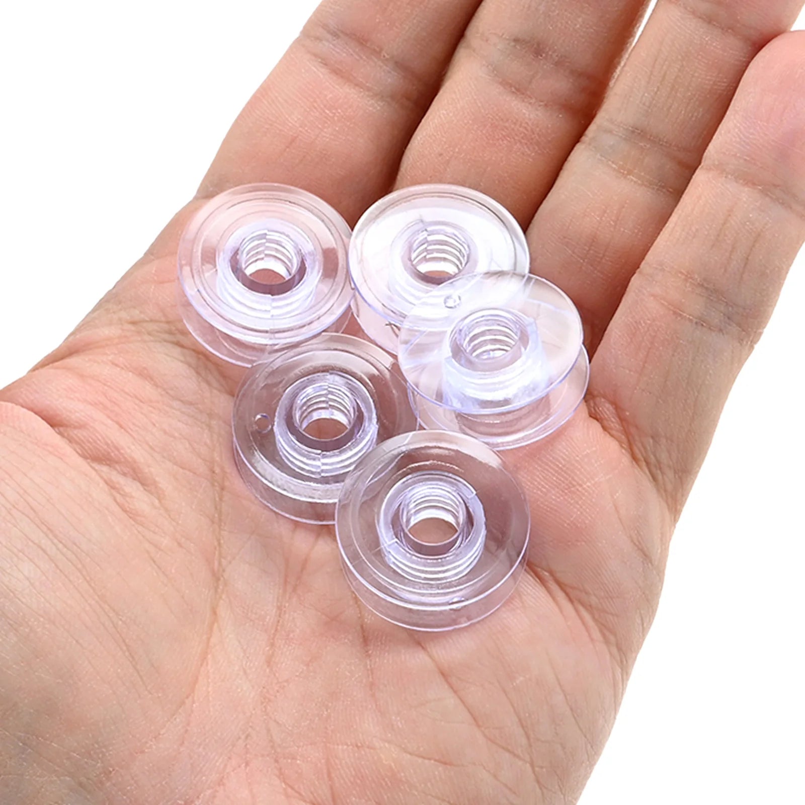 10Pcs Plastic Sewing Machine Bobbin