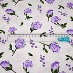 Rose Printed Cotton Fabrics by the Meter