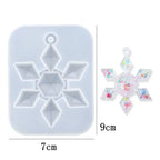 Silicone Snowflake Mold Handmade Jewelry Making