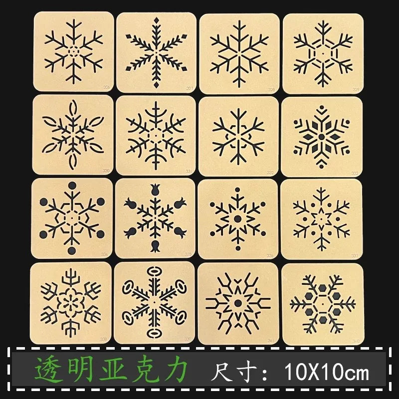 10x10cm DIY Craft, Quilting Ruler & Drawing Tool