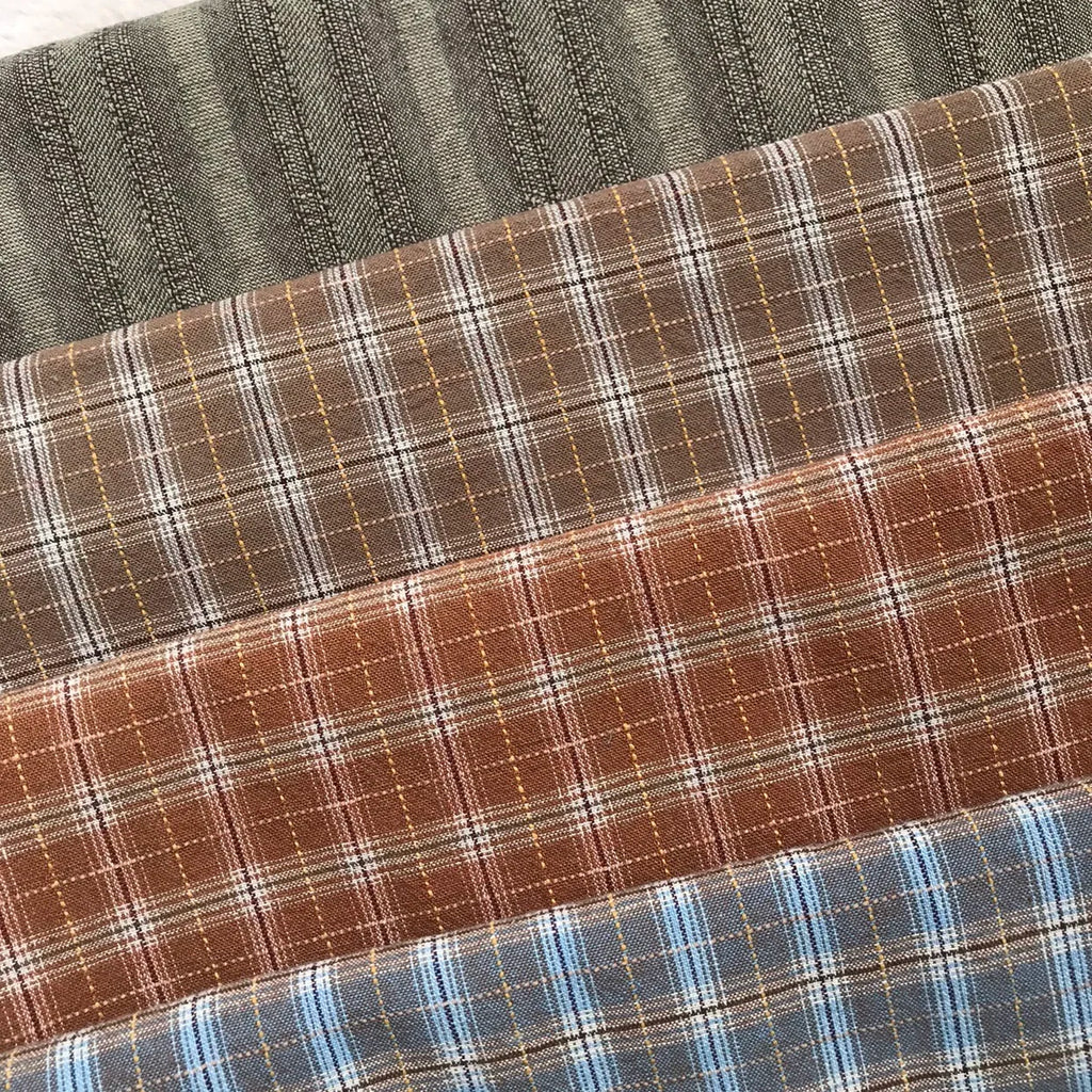 50x70cm yarn-dyed first dye woven cotton plaid brocade