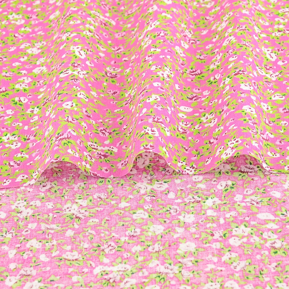 Lovely Fresh Red Printed Cloth 100% Cotton Fabric