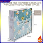 Especial 8X Scrapbook Paper Storage With Wheels