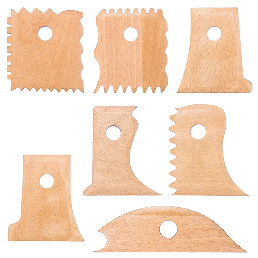 7 Pieces Pottery Tools Pottery Foot Shaper