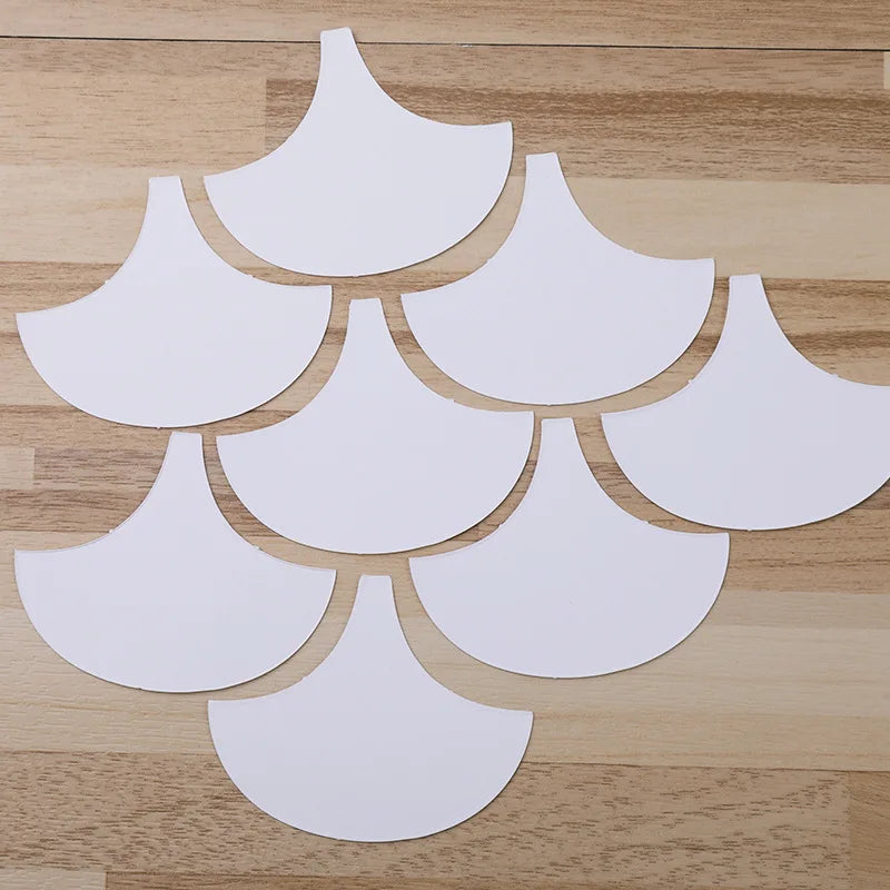 100 Pcs Paper Templates