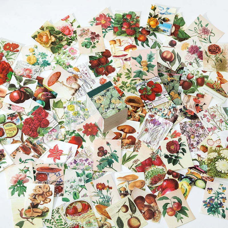 400 pcs Craft Vintage Scrapbooking Paper