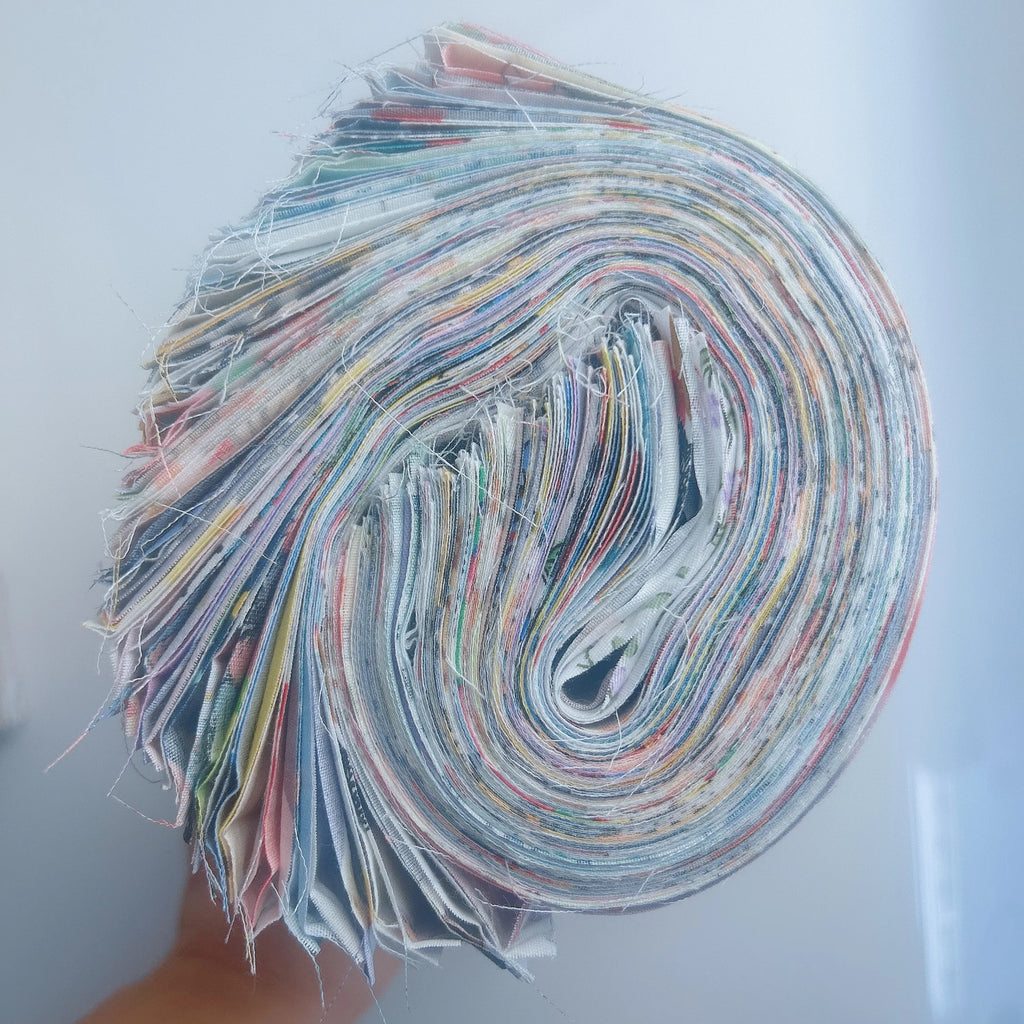 10x10cm Cloth Shredded Twill Cotton Fabric Squares