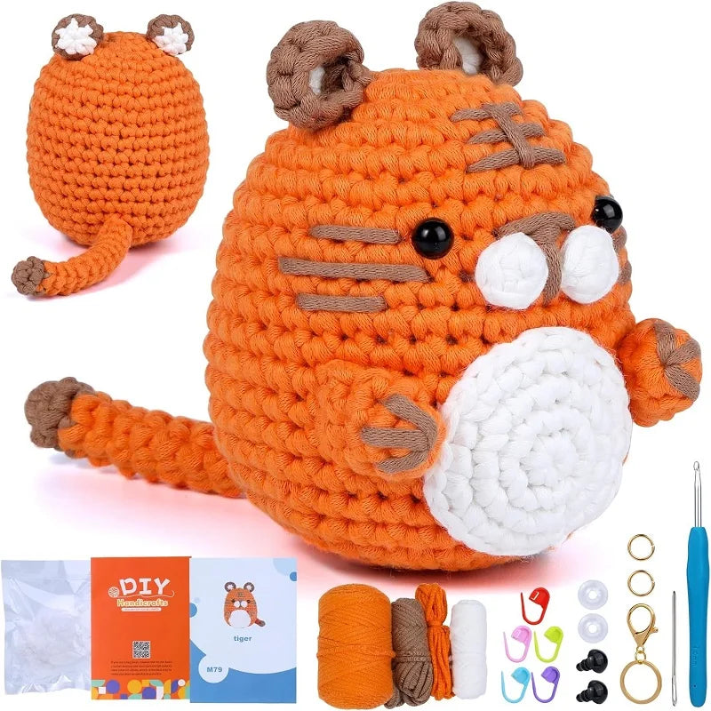 Animal Crochet Knitting Kit