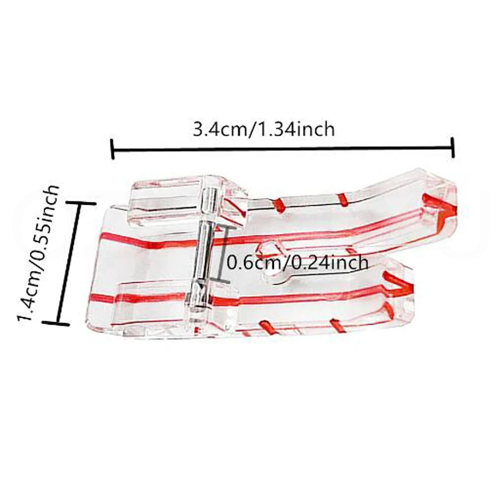 1/4 Inch Quilting Parallel Guide Stitch Presser Foot