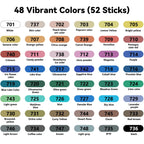 Oil Pastels Set of 24-48 Colors