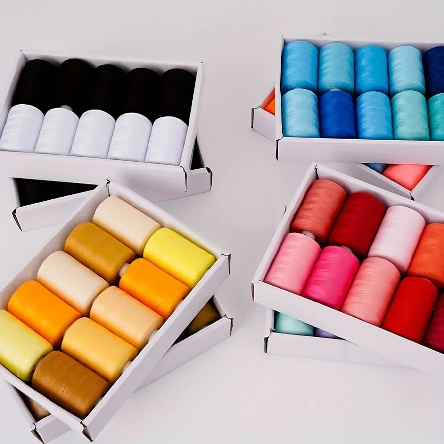 1000 Yards Sewing Machine Thread Sets