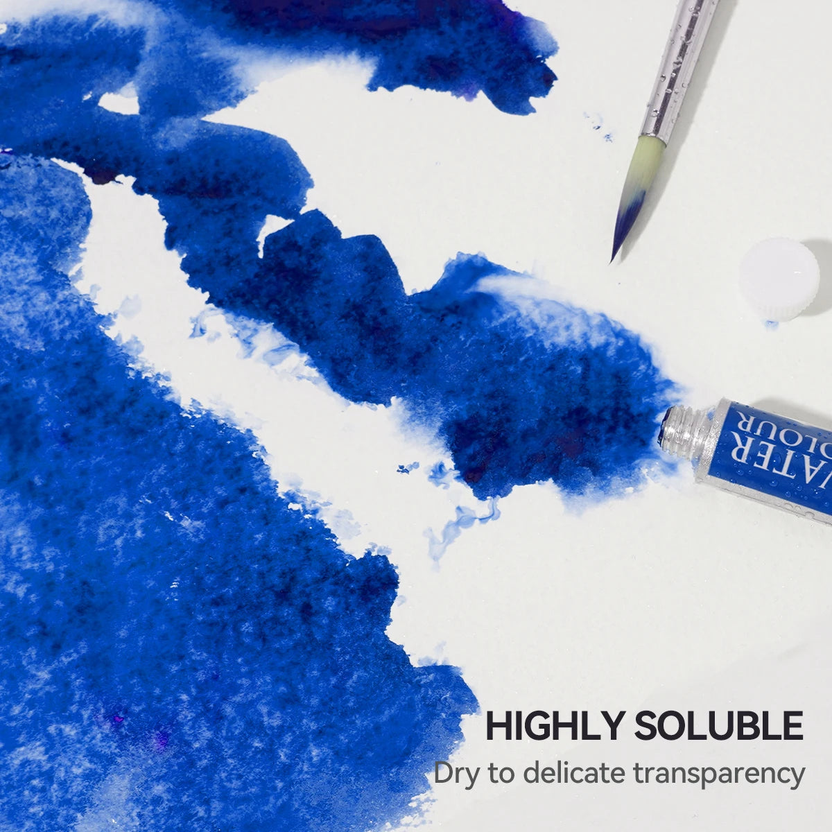 Professional Watercolor Paint Tube Set