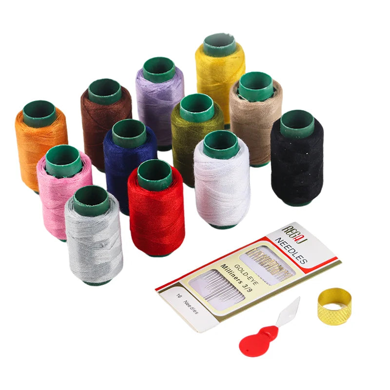 12 Color Sewing Thread Kit