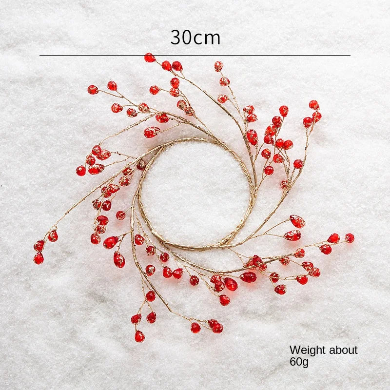 Water Drop Vine Wreath Door Hanging