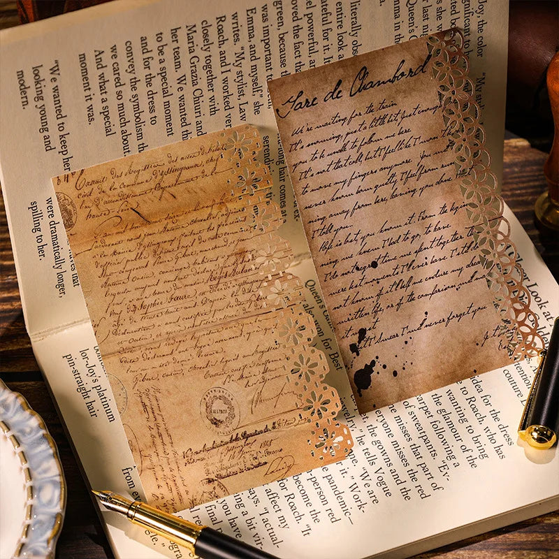 20 Sheets Vintage Manuscript Paper