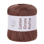 New Multicolour Rafia Yarn DIY Hand-Knitted Raffia Straw Yarn Crocheting Paper Threads Knitting
