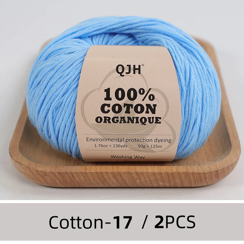 100% Organic Cotton Yarn