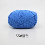 40-50g/Set 4ply Milk Cotton(80%) Knitting Yarn