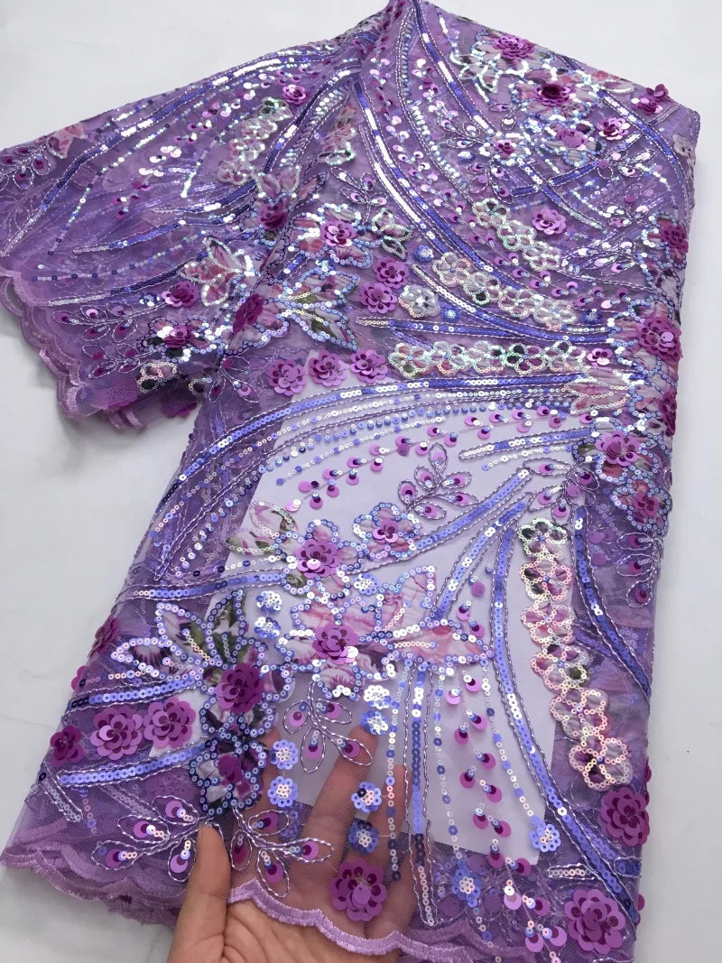 French Tulle Lace Fabric