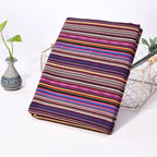 Dyed Ethnic Style Cotton Linen Fabric