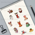 50PCS Christmas Stickers