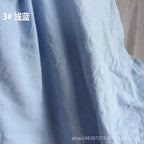 Cotton Linen Fabric Skin Texture Crepe